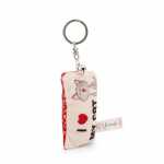 Schlüsselanhänger Mini Plüschkissen I love...