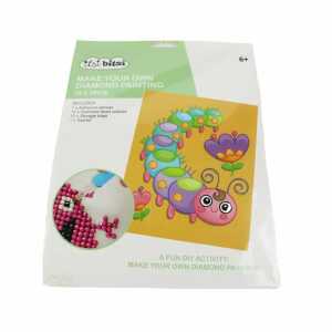 Diamond Painting Raupe 25x20cm