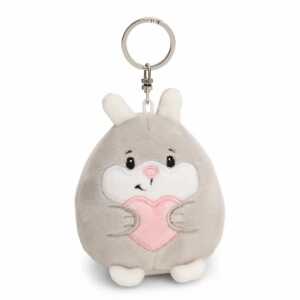 NICI Schlüsselanhänger Chill-NICI Hase mit Herz 8cm