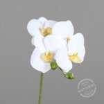 Kunstblume Orchidee Real Touch cream 66cm