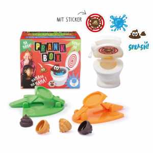 Katapult-Klo-Spiel Prank Box 9 Teile