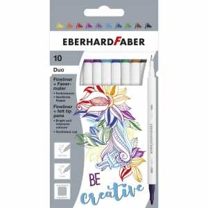 Eberhard Faber Duo Fineliner/Fasermaler BE creative 10 St Kartonetui