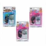 Spielzeug-Mobiltelefon mit Kopfhörer 3fach sortiert