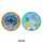 John Glitzer Bounce Ball Disney Stitch 10cm sortiert
