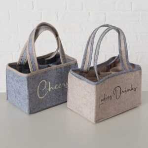 BOLTZE Flaschenträger Frauensache 2fach sortiert