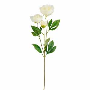 Kunstblume Peonie creme 67cm 8720983044977