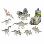 Dinosaurier Set im Ei 10cm 3 Teile nachtleuchtend 2fach...