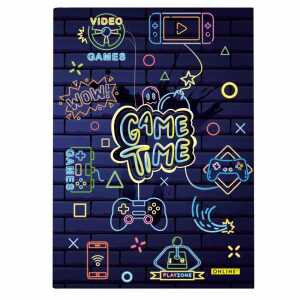 ONLINE Kladde Game Time dotted 96 Blatt 80g/m² DIN A5