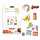 Diamond Painting Sticker Sports 10 Stück