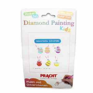 Diamond Painting Sticker Ostern 6 Stück