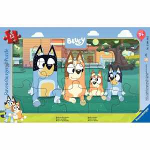 Ravensburger Kinderpuzzle Bluey und ihre Familie 15 Teile