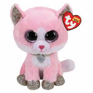 Beanie Boo Katze Fiona pink 15cm