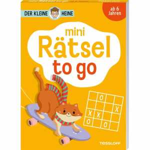 TESSLOFF Der kleine Heine Mini Rätsel to go ab 6 Jahren