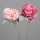 Kunstblume Paeonie pink 66cm 2fach sortiert