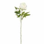 Kunstblume Peonie weiss 66cm 8720983069079