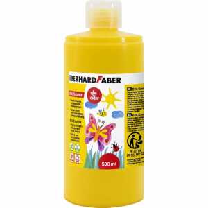 Transparente Flüssigfarbe EFA Cromix kadmiumgelb 500ml Flasche