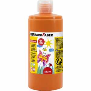 Transparente Flüssigfarbe EFA Cromix kadmiumorange 500ml Flasche