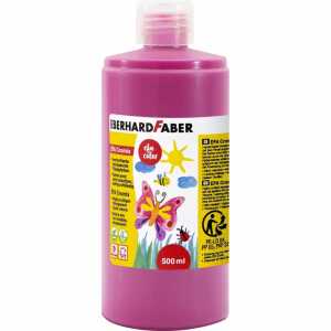 Transparente Flüssigfarbe EFA Cromix magenta hell 500ml Flasche