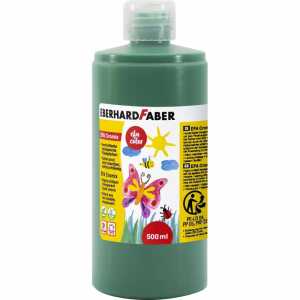 Transparente Flüssigfarbe EFA Cromix smaragdgrün 500ml Flasche