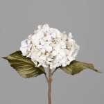 Kunstblume Hortensie cream 45cm