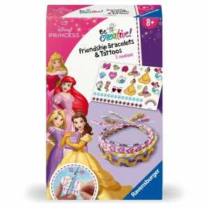 Bastelset Disney Princess Bastelset Freundschaftsbändchen & Tattoo