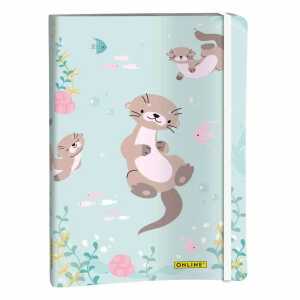 ONLINE Bullet Journal Otter dotted 144 Seiten 120g/m² DIN A5