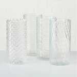 BOLTZE Vase Quartett 4fach sortiert