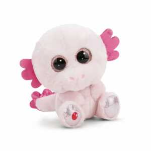 NICI Kuscheltier GLUBSCHIS Axolotl Xomo schlenkernd 15cm