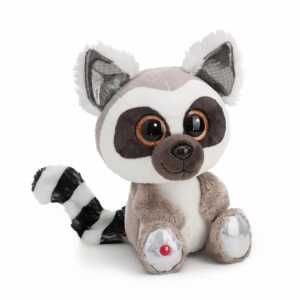 NICI Kuscheltier GLUBSCHIS Lemur King Lou schlenkernd 15cm