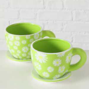 BOLTZE Übertopf Daisie 2fach sortiert