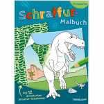 TESSLOFF Schraffur Malbuch Dinosaurier