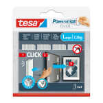 tesa Klettband selbstklebend Powerstrips Large 8...