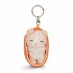 NICI Schlüsselanhänger Sleeping Pets Katze im...