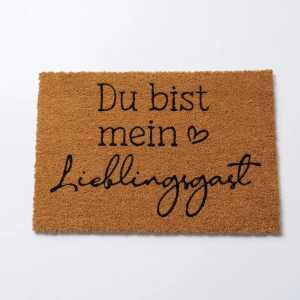 BOLTZE Fußmatte Lieblingsgast 40x60cm