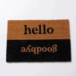BOLTZE Fußmatte hello goodbye 40x60cm