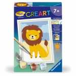 Ravensburger Malen nach Zahlen Set Kleiner Löwe mit...
