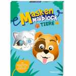 TESSLOFF Masken-Malblock Tiere