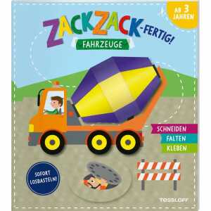 TESSLOFF Bastelbuch Zack, zack - fertig! Fahrzeuge