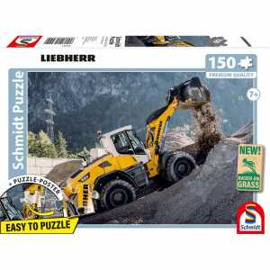 Puzzle Liebherr Radlader L526 inkl. Poster 150 Teile