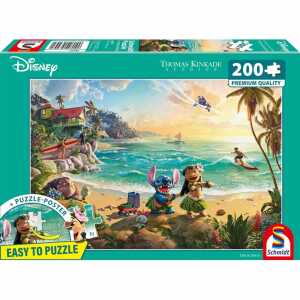 Puzzle Disney Lilo & Stitch Thomas Kinkade 200 Teile