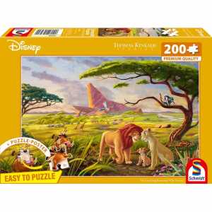 Puzzle Disney König der Löwen Thomas Kinkade 200 Teile