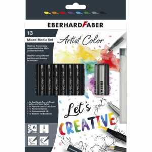 Mixed-Media Set Artist Color Lets get CREATIVE 13 Stück Kartonetui