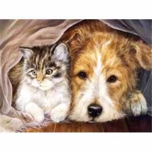 PRACHT Diamond Painting Tierisches Selfie 40x30cm