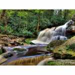 PRACHT Diamond Painting Wasserfall 40x30cm