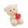 NICI Kuscheltier Bär mit Herz schlenkernd 18cm 4012390615586