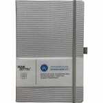 Notizbuch Denkzettel Tenax 192 Seiten silber DIN A5