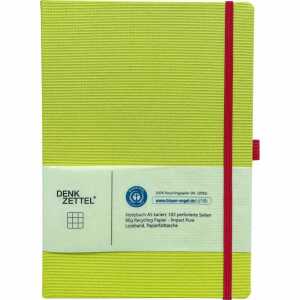 Notizbuch Denkzettel Tenax 192 Seiten hellgrün DIN A5