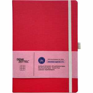 Notizbuch Denkzettel Tenax 192 Seiten rot DIN A5