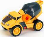 Baufahrzeug Volvo Power Betonmischer 1:24 gelb/schwarz