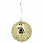 Boland Discokugeln gold 8cm 6 Stück